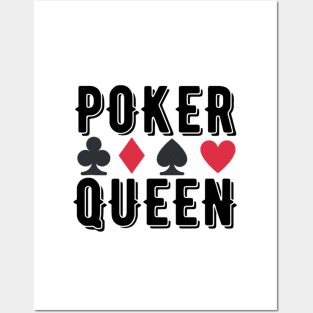 Poker Queen Posters and Art